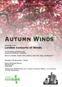 Autumn Winds Concert Details