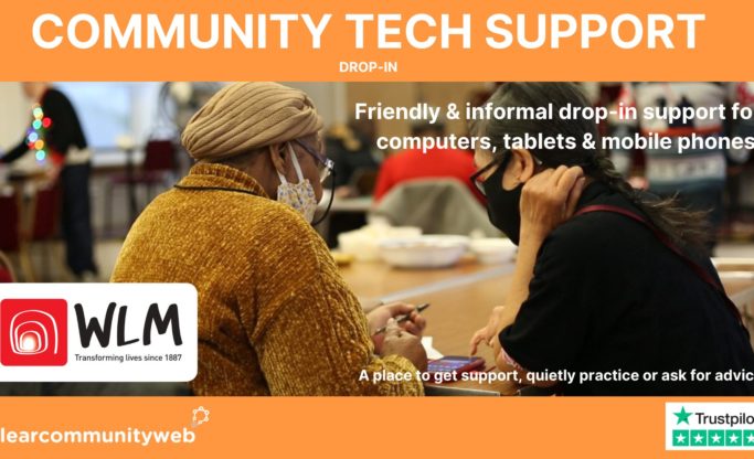 Community tech support advert